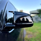 BMW M-look glossy black mirror caps for BMW X7 G07 - 2019 to 2025