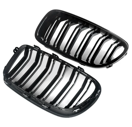 Black Front Grilles for BMW 5 Series F10 F11 (2010 to 2017) BMW Euro Premium Parts