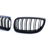 Black front grilles for BMW 3 Series E90 E91 M3-look - 2007 to 2014 BMW Euro Premium Parts