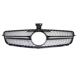 Diamond front grille for Mercedes C-Class W204 (2007 to 2014) Mercedes-Benz Euro Premium Parts