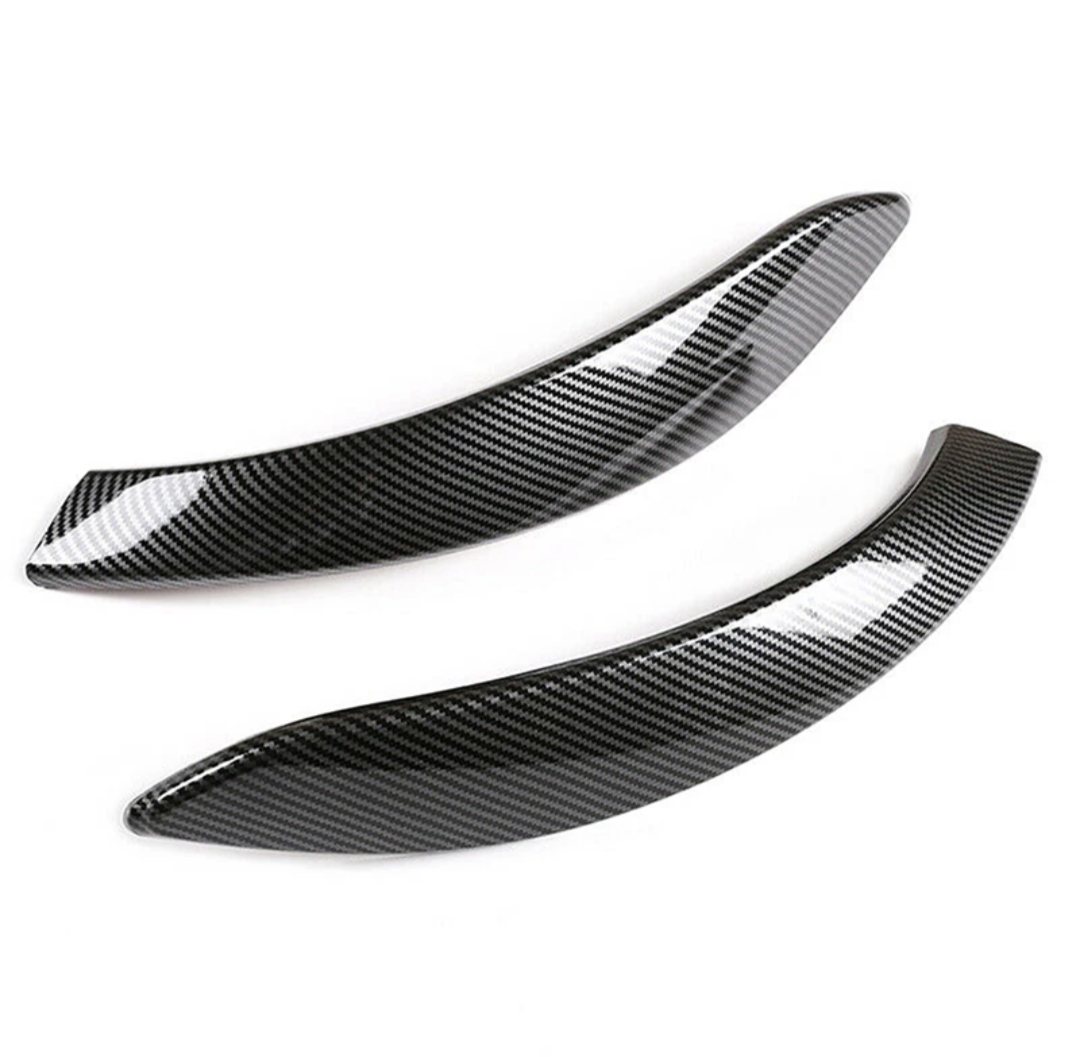 Carbon fiber door handle trims for BMW 4 Series F32 and M4 F82 (2013 to 2020) Euro Premium Parts