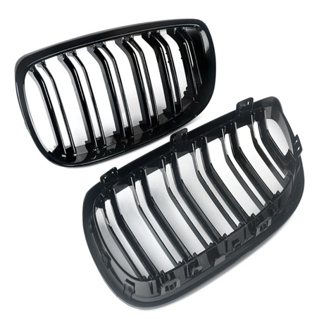Black Front Grilles for BMW 5 Series F10 F11 (2010 to 2017) BMW Euro Premium Parts