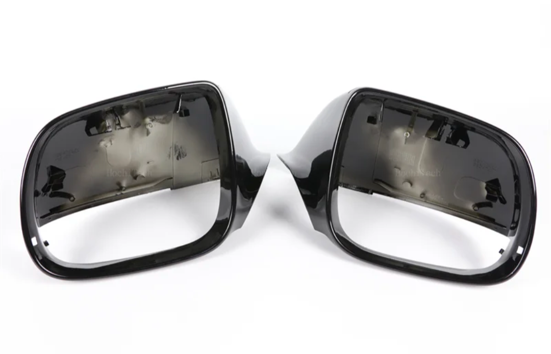 Glossy black mirror caps for Audi Q5 (2008 to 2017) Audi Euro Premium Parts