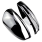 Glossy black side mirror caps for Mercedes GLC X253 (2015 to 2022)