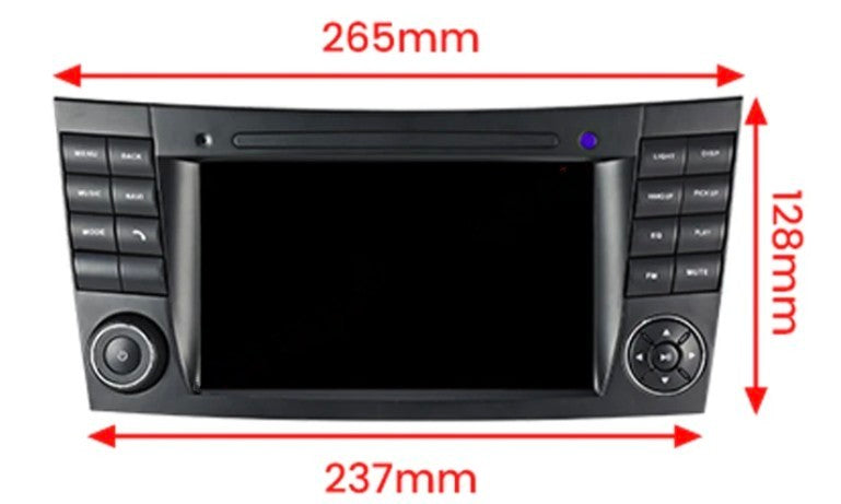 Wireless Apple CarPlay/AndroidAuto retrofit kit for Mercedes CLS W219 (2003-2011)