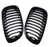 Black Front Kidney Grilles for BMW 3 Series and M3 E46 (1997 to 2005) BMW Euro Premium Parts