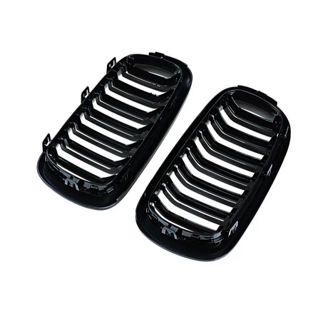 BMW X6 F16 Black Front Kidney Grill (2014 to 2018) BMW Euro Premium Parts