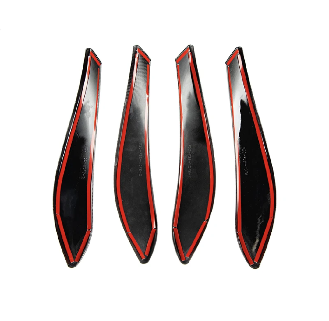 Carbon fiber door handle trims for BMW 3 Series F30 and M3 F80 (2013 to 2020) Euro Premium Parts