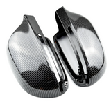 Carbon fiber mirror caps for Audi A4 B8 - 2008 to 2016 Euro Premium Parts - ERP DISTRIBUTION B8 ('08 to '11)