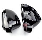 Glossy black mirror caps for Audi A5 B8 and B8.5 (2007 to 2016) Audi Euro Premium Parts