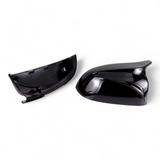 BMW M-look glossy black mirror caps for BMW X7 G07 - 2019 to 2025 BMW Euro Premium Parts