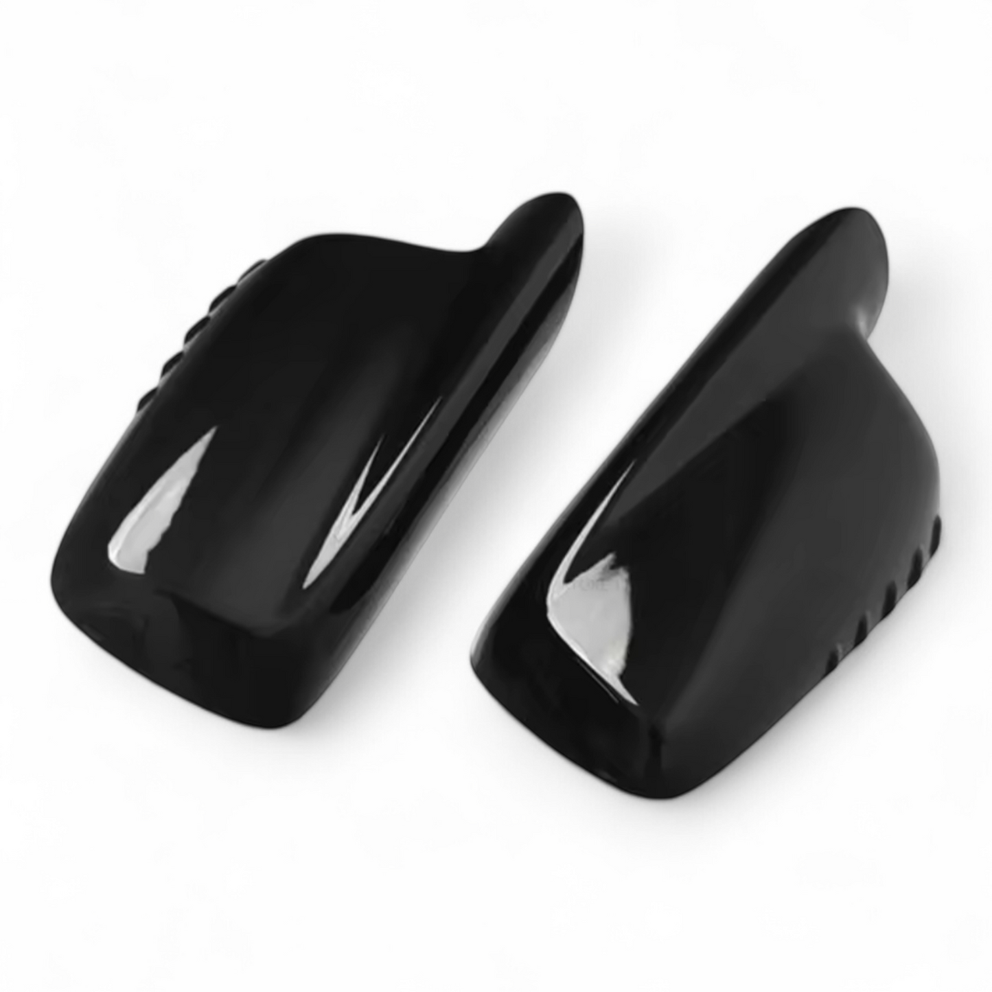 Glossy black mirror caps for BMW 7 Series E65 - 2001 to 2009