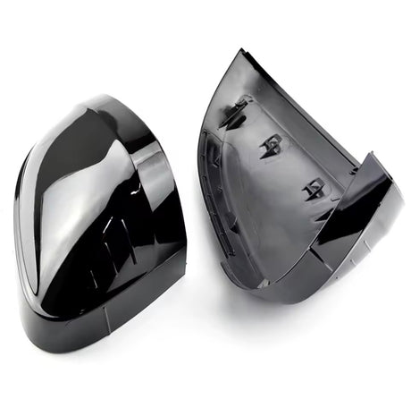 Glossy black mirror caps for Audi A4 B9 (2016 to 2023) Audi Euro Premium Parts
