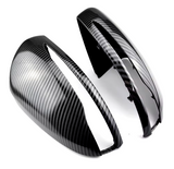 Carbon look mirror caps for Mercedes C-Class W205 (2014 to 2021) Mercedes-Benz Euro Premium Parts