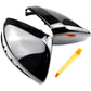 Glossy black side mirror caps for Mercedes GLC X253 (2015 to 2022)
