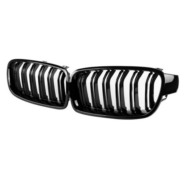 BMW 3 Series F30 Black Front Grilles (2011 to 2019) BMW Euro Premium Parts