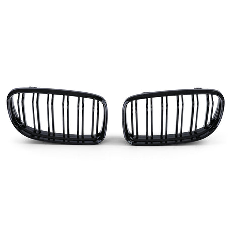 Black Front Kidney Grilles M3-look for BMW 3 Series E90 E91 (2006 to 2012) BMW Euro Premium Parts
