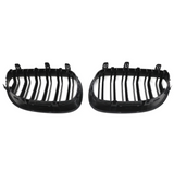 Black front kidney grilles M5 Competition-look for BMW 5 Series E60 (2003 to 2010) BMW Euro Premium Parts