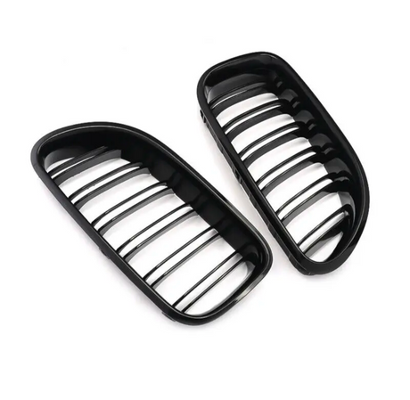 Black Front Kidney Grilles M6 Competition-look for BMW 6 Series F06 F12 F13 (2010 to 2018) BMW Euro Premium Parts