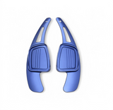 Performance Aluminum Paddle Shifters for Audi Q5 II (2017 - 2024) Audi Euro Premium Parts Blue