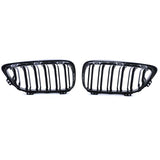 BMW 2 Series F22 black front kidney grilles (2014 to 2022) BMW Euro Premium Parts