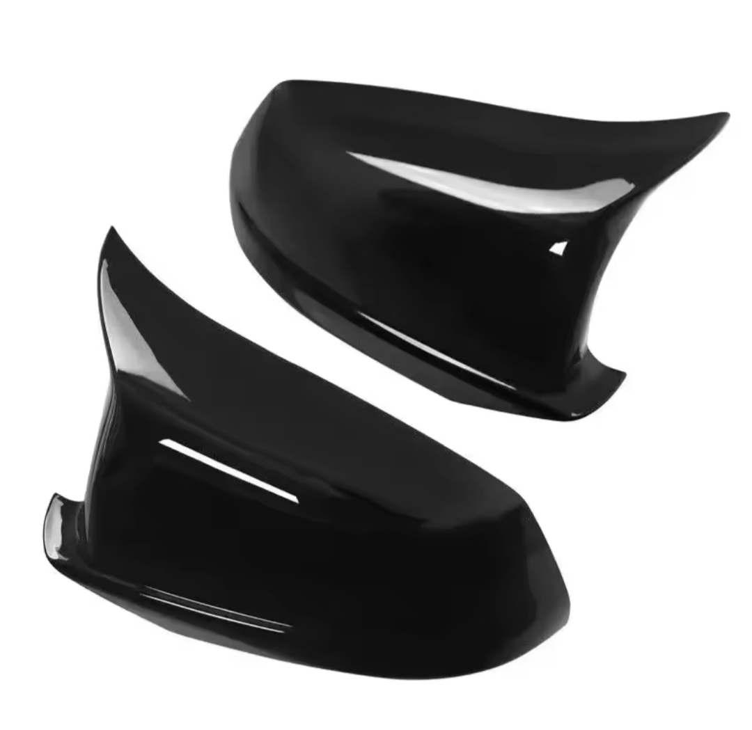 M5 Competition-look Glossy Black Mirror Caps for BMW 5 Series F10 (2010 to 2018) BMW Euro Premium Parts