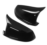 M5 Competition-look Glossy Black Mirror Caps for BMW 5 Series F10 (2010 to 2018) BMW Euro Premium Parts