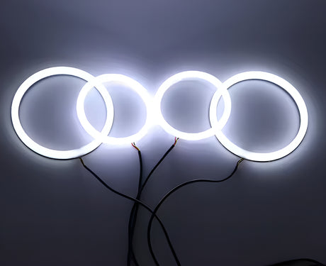 LED Angel Eyes Kit Headlights for BMW 3 Series E46 - '98 to '06 BMW Euro Premium Parts