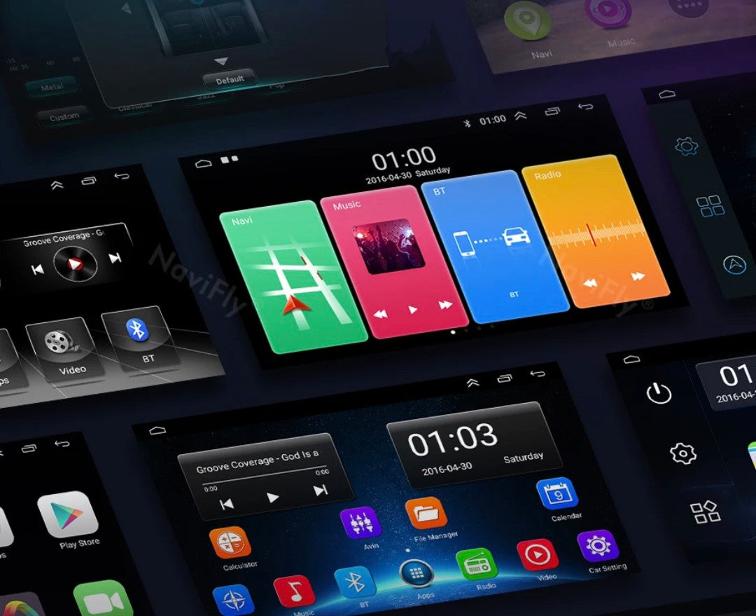 Wireless Apple CarPlay/AndroidAuto retrofit kit for Mercedes E-Class W211 (2003-2009)