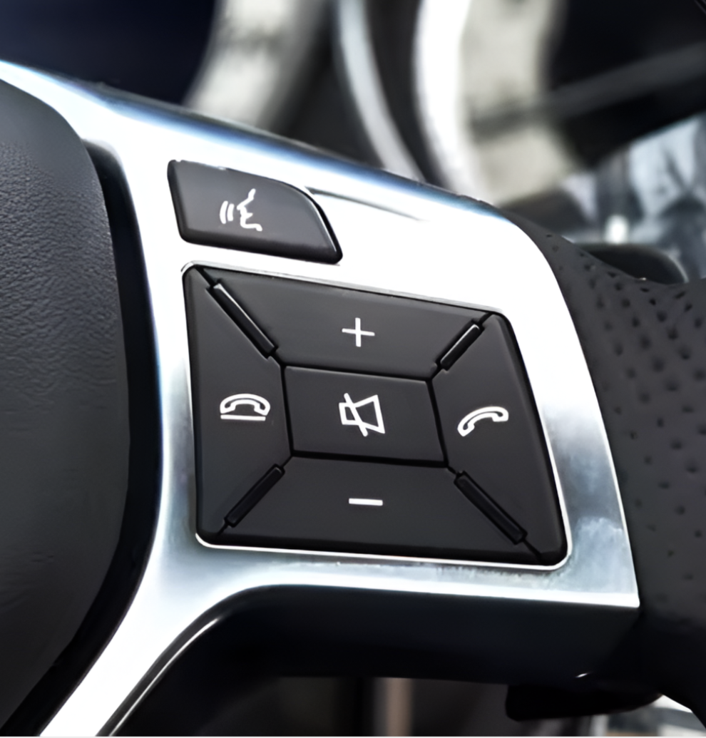 Mercedes-Benz ML W166 Multifunction steering wheel buttons replacement (2011 - 2015)