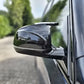 BMW M-look glossy black mirror caps for BMW X7 G07 - 2019 to 2025