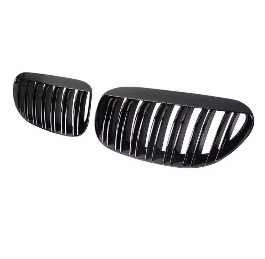 Black Front Grilles for BMW 6 Series E63 E64 (2003 to 2010) BMW Euro Premium Parts