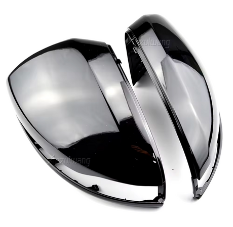 Glossy black mirror caps for Mercedes CLA C118 (2018 to 2025) Mercedes-Benz Euro Premium Parts