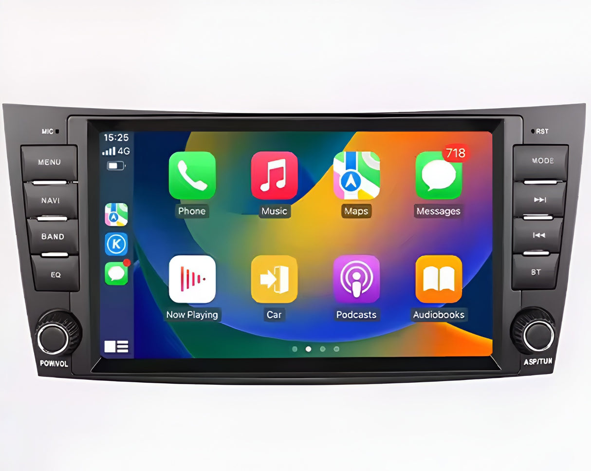 Wireless Apple CarPlay/AndroidAuto retrofit kit for Mercedes E-Class W211 (2003-2009) Euro Premium Parts