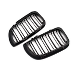 Black Front Kidney Grilles for BMW 3 Series and M3 E46 (1997 to 2005) BMW Euro Premium Parts