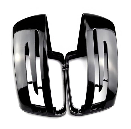 Glossy black mirror caps for Mercedes C-Class W204 (2007 to 2014) Mercedes-Benz Euro Premium Parts