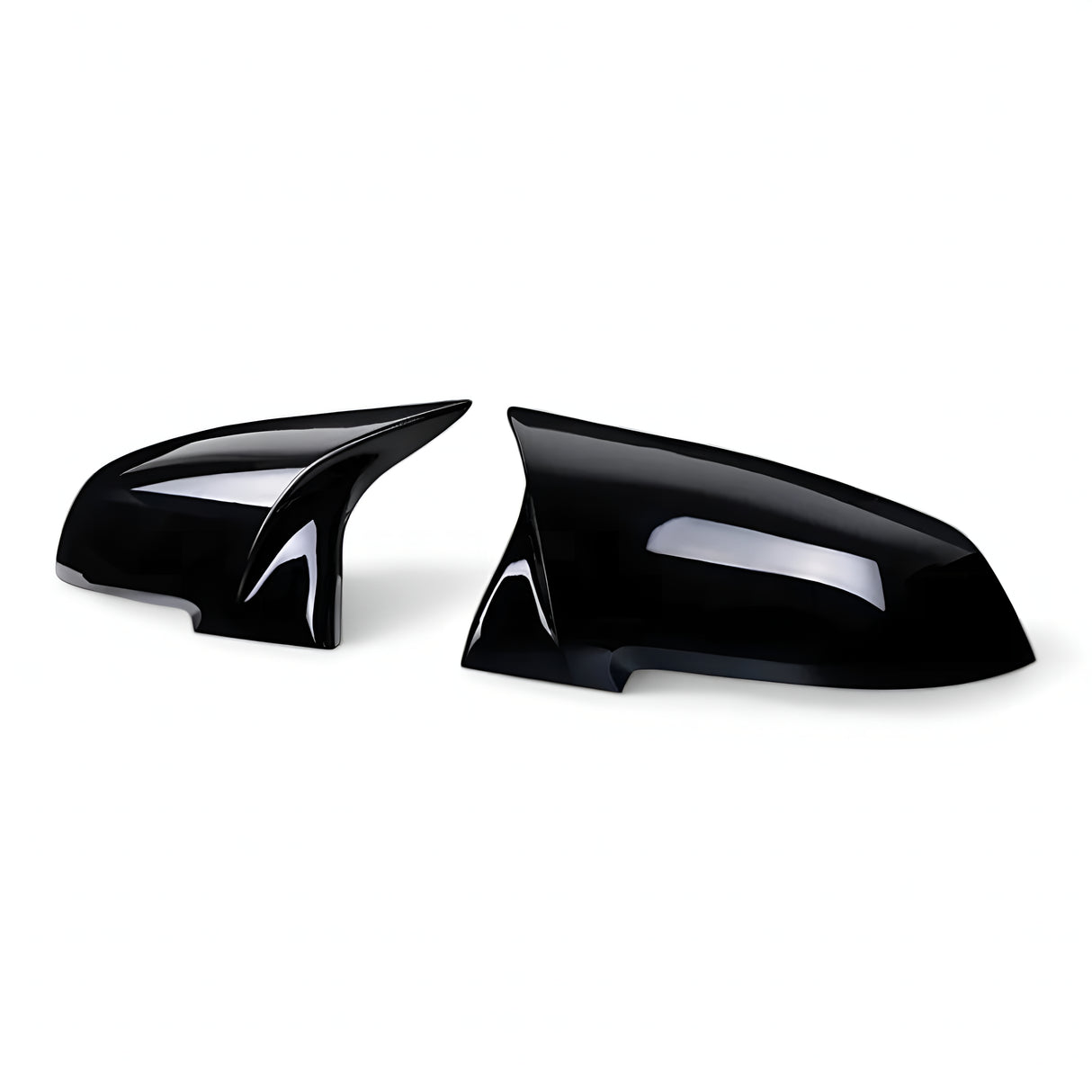 BMW M-look Glossy Black Mirrors Caps for BMW 3 Series F30 - 2010 to 2019 BMW Euro Premium Parts
