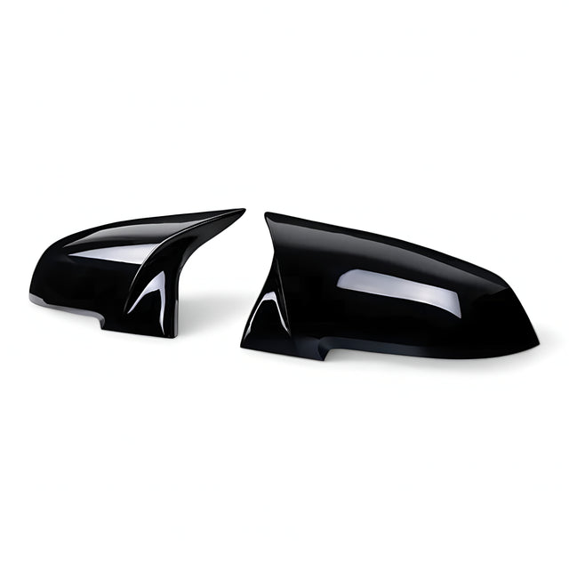 BMW M-look Glossy Black Mirrors Caps for BMW 3 Series F30 - 2010 to 2019 BMW Euro Premium Parts