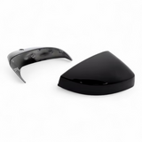 Glossy black mirror caps for Audi A3, S3 and RS3 8V (2012 to 2020) Audi Euro Premium Parts