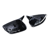 BMW M4 Competition-look glossy black mirror caps for BMW 4 Series G22 - 2019 to 2023 BMW Euro Premium Parts