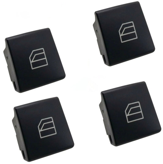 Set of 4 window switch buttons for Mercedes E-Class W212 (2009 - 2016)