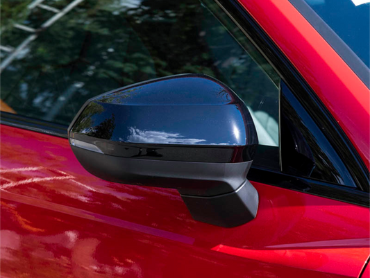 Glossy black mirror caps for Audi Q3 and RSQ3 (2018 to 2023)