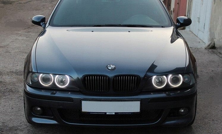 LED Angel Eyes Kit Headlights for BMW 5 Series E39 - '97 to '03 BMW Euro Premium Parts