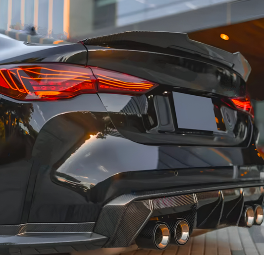 Rear Trunk Spoiler for BMW 4 Series G22/M4 G82 Coupe (2019 to 2025)