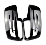Glossy black mirror caps for Mercedes GLA X156 (2014 to 2018) Mercedes-Benz Euro Premium Parts