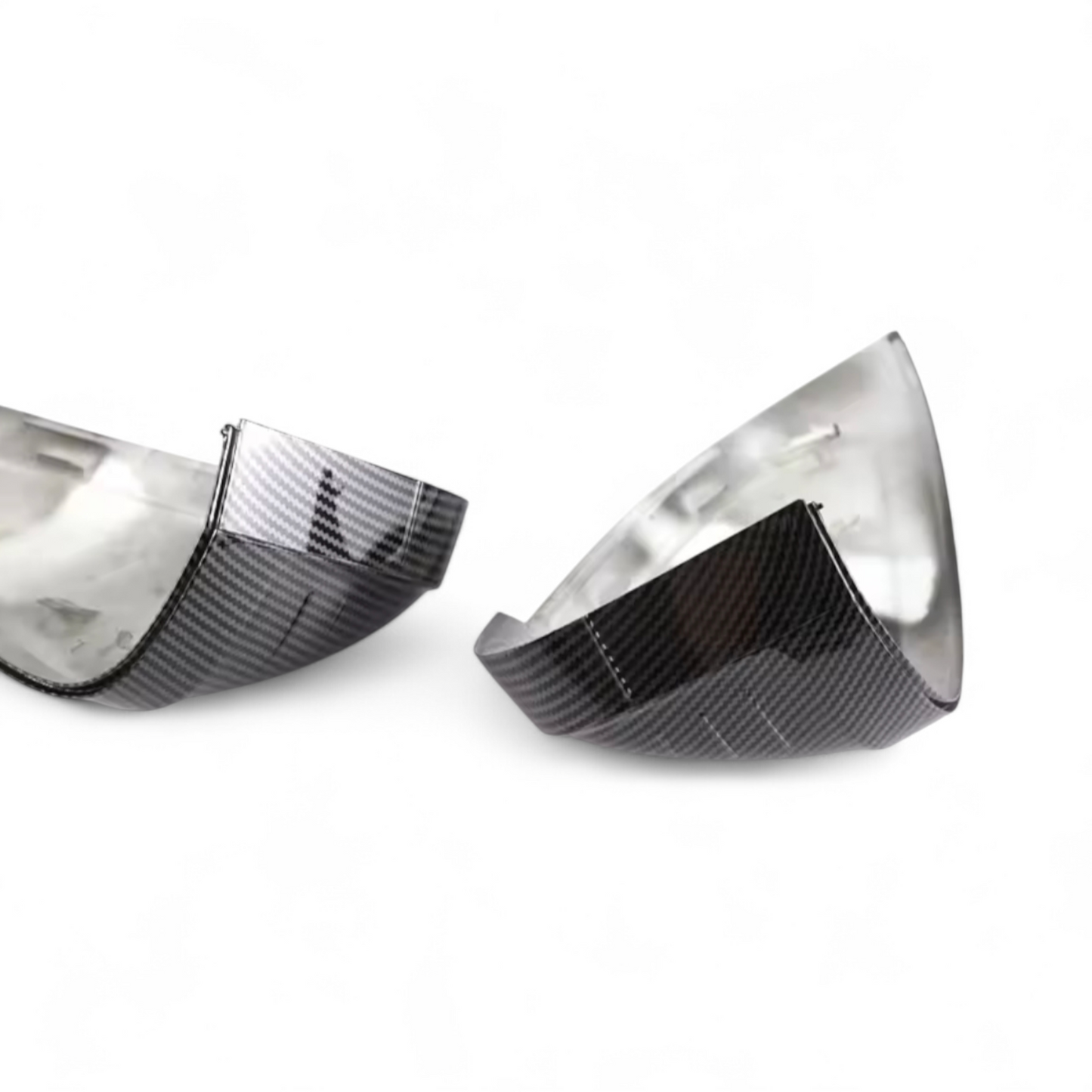 Carbon look mirror caps for Audi A4 B9 (2015 to 2024)