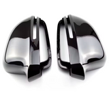 Glossy black mirror caps for Audi A5 B8 and B8.5 (2007 to 2016) Audi Euro Premium Parts