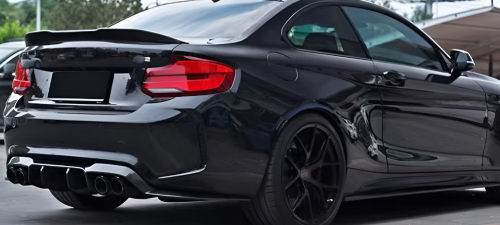 Rear Trunk Spoiler for BMW 2 Series F22/M2 F87 Coupe (2013 to 2021) BMW Euro Premium Parts