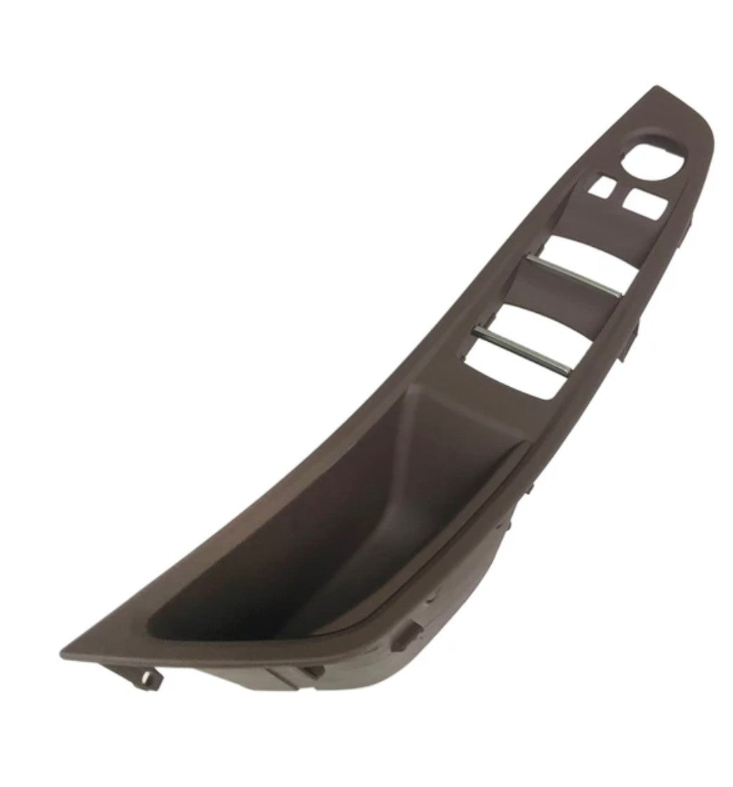 Replacement driver door handle for BMW 5 Series F10 (2010 - 2017) BMW Euro Premium Parts Driver door handle Mocha brown With folding mirror hole