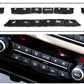Set of climate control buttons for BMW 5 Series and M5 F10 (2010 to 2017)